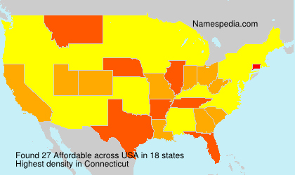 Surname Affordable in USA Surname Affordable in USA