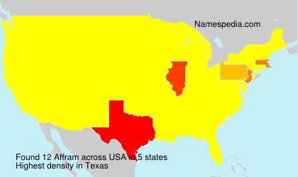 Surname Affram in USA Surname Affram in USA