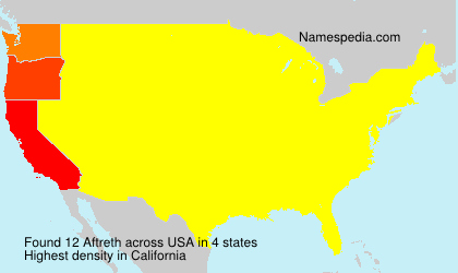 Surname Aftreth in USA Surname Aftreth in USA