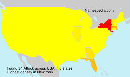 Surname Aftuck in USA Surname Aftuck in USA