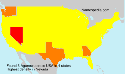 Surname Aganew in USA Surname Aganew in USA
