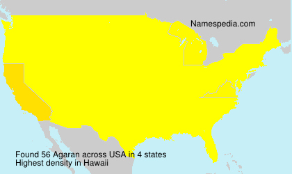 Surname Agaran in USA Surname Agaran in USA