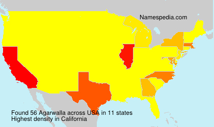 Surname Agarwalla in USA Surname Agarwalla in USA