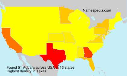 Surname Agbara in USA Surname Agbara in USA