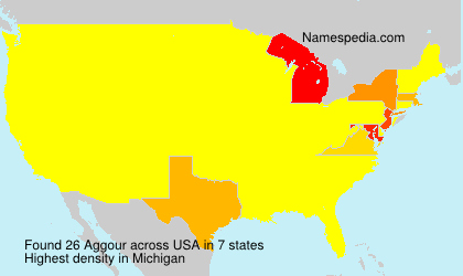 Surname Aggour in USA Surname Aggour in USA
