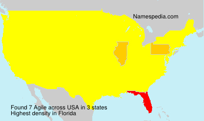 Surname Agile in USA Surname Agile in USA