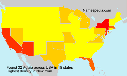 Surname Aglaia in USA Surname Aglaia in USA