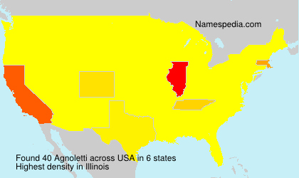 Surname Agnoletti in USA Surname Agnoletti in USA
