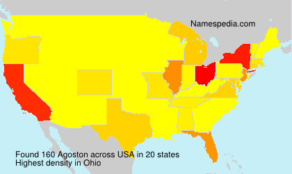 Surname Agoston in USA Surname Agoston in USA