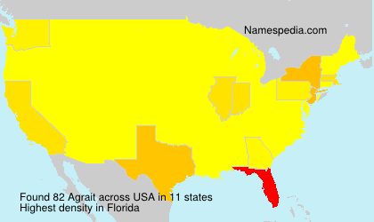 Surname Agrait in USA Surname Agrait in USA