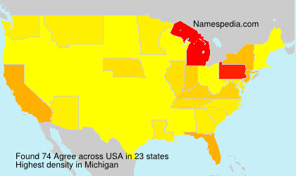 Surname Agree in USA Surname Agree in USA