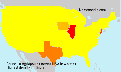 Surname Agriopoulos in USA Surname Agriopoulos in USA