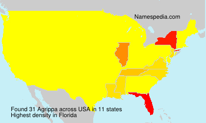 Surname Agrippa in USA Surname Agrippa in USA