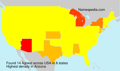 Surname Agrwal in USA Surname Agrwal in USA