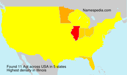 Surname Agt in USA Surname Agt in USA