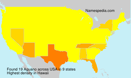 Surname Aguano in USA Surname Aguano in USA