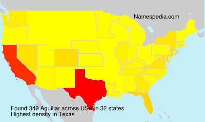 Surname Aguillar in USA Surname Aguillar in USA