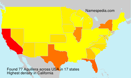 Surname Aguillera in USA Surname Aguillera in USA