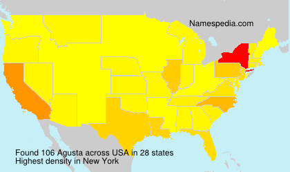 Surname Agusta in USA Surname Agusta in USA