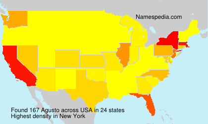 Surname Agusto in USA Surname Agusto in USA