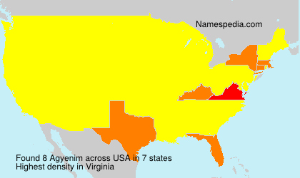 Surname Agyenim in USA Surname Agyenim in USA