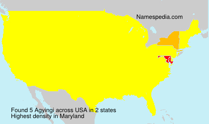 Surname Agyingi in USA Surname Agyingi in USA