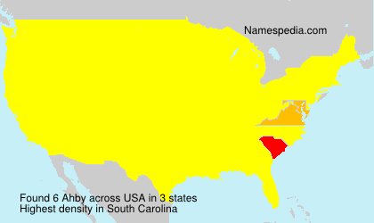 Surname Ahby in USA Surname Ahby in USA