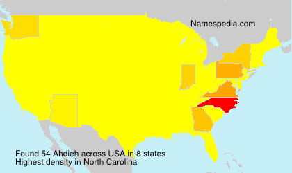 Surname Ahdieh in USA Surname Ahdieh in USA