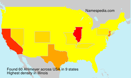 Surname Ahlmeyer in USA Surname Ahlmeyer in USA