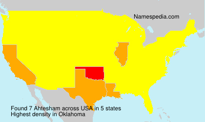 Surname Ahtesham in USA Surname Ahtesham in USA