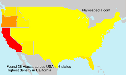 Surname Aiassa in USA Surname Aiassa in USA