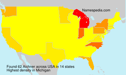 Surname Aichner in USA Surname Aichner in USA