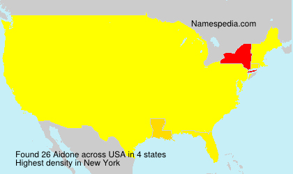 Surname Aidone in USA Surname Aidone in USA
