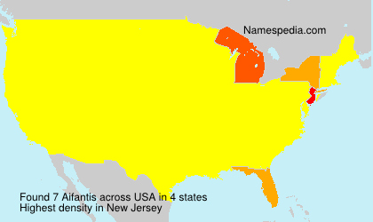 Surname Aifantis in USA Surname Aifantis in USA