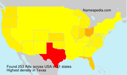 Surname Aills in USA Surname Aills in USA