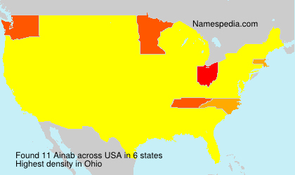 Surname Ainab in USA Surname Ainab in USA