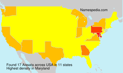 Surname Aissata in USA Surname Aissata in USA
