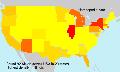 Surname Aiston in USA Surname Aiston in USA