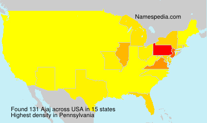 Surname Ajaj in USA Surname Ajaj in USA
