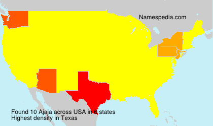 Surname Ajaja in USA Surname Ajaja in USA