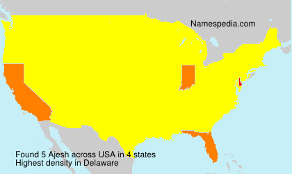 Surname Ajesh in USA Surname Ajesh in USA