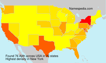 Surname Ajith in USA Surname Ajith in USA