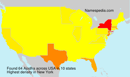 Surname Ajodha in USA Surname Ajodha in USA
