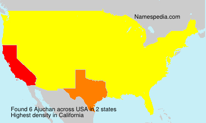 Surname Ajuchan in USA Surname Ajuchan in USA