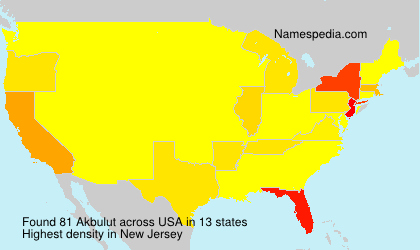 Surname Akbulut in USA Surname Akbulut in USA
