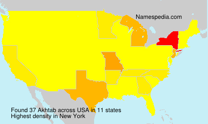 Surname Akhtab in USA Surname Akhtab in USA