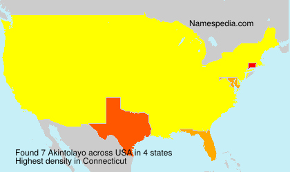 Surname Akintolayo in USA Surname Akintolayo in USA