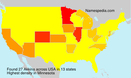 Surname Akkina in USA Surname Akkina in USA