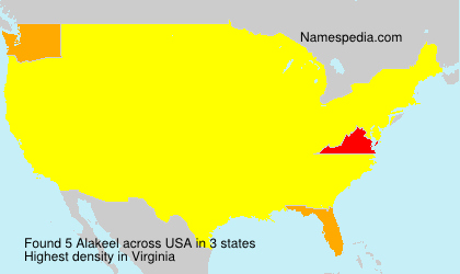 Surname Alakeel in USA Surname Alakeel in USA