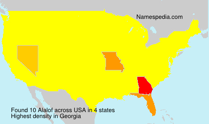 Surname Alalof in USA Surname Alalof in USA